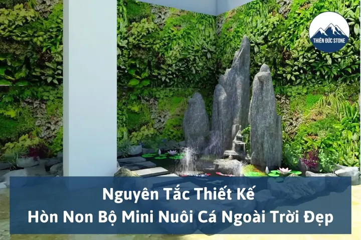 Nguyên Tắc Thiết Kế Hòn Non Bộ Mini Nuôi Cá Ngoài Trời Đẹp Nguyên Tắc Thiết Kế Hòn Non Bộ Mini Nuôi Cá Ngoài Trời Đẹp