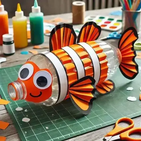 Hướng Dẫn Chi Tiết Làm Con Cá Bằng Chai Nhựa Đơn Giản, Sáng ...