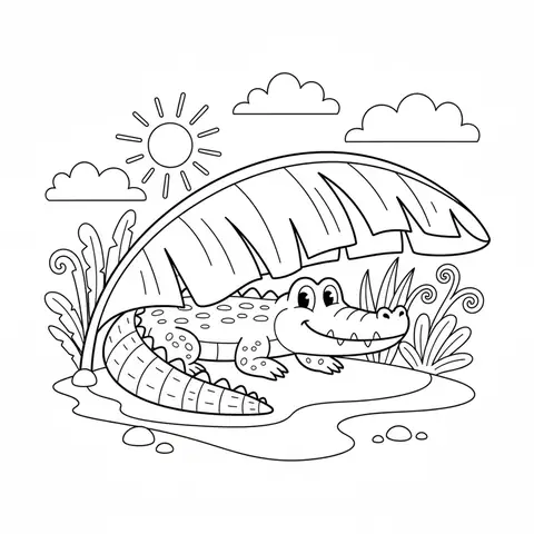 🎨 Bộ Tranh Tô Màu Cá Sấu Đa Dạng Cho Bé Lựa Chọn 🎨 Bộ Tranh Tô Màu Cá Sấu Đa Dạng Cho Bé Lựa Chọn