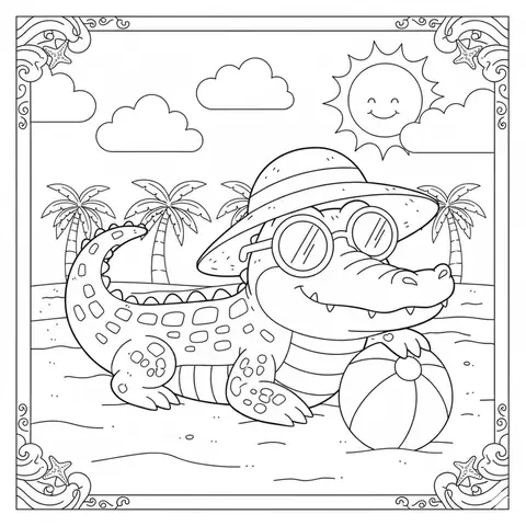 🎨 Bộ Tranh Tô Màu Cá Sấu Đa Dạng Cho Bé Lựa Chọn 🎨 Bộ Tranh Tô Màu Cá Sấu Đa Dạng Cho Bé Lựa Chọn