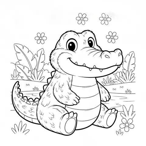 🎨 Bộ Tranh Tô Màu Cá Sấu Đa Dạng Cho Bé Lựa Chọn 🎨 Bộ Tranh Tô Màu Cá Sấu Đa Dạng Cho Bé Lựa Chọn