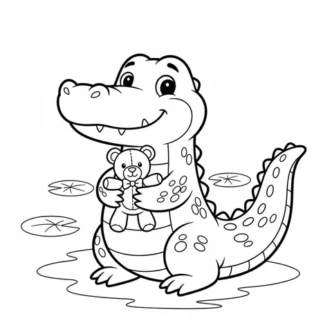 🎨 Bộ Tranh Tô Màu Cá Sấu Đa Dạng Cho Bé Lựa Chọn 🎨 Bộ Tranh Tô Màu Cá Sấu Đa Dạng Cho Bé Lựa Chọn
