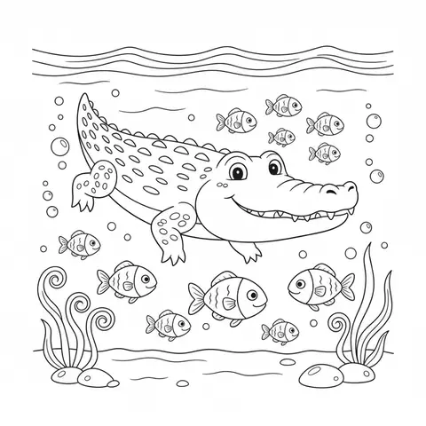 🎨 Bộ Tranh Tô Màu Cá Sấu Đa Dạng Cho Bé Lựa Chọn 🎨 Bộ Tranh Tô Màu Cá Sấu Đa Dạng Cho Bé Lựa Chọn