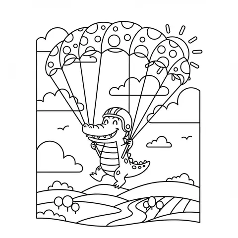 🎨 Bộ Tranh Tô Màu Cá Sấu Đa Dạng Cho Bé Lựa Chọn 🎨 Bộ Tranh Tô Màu Cá Sấu Đa Dạng Cho Bé Lựa Chọn