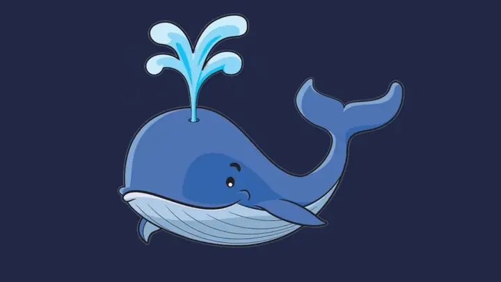 Những Bức Hình Vẽ Cá Voi Cute Cho Bé