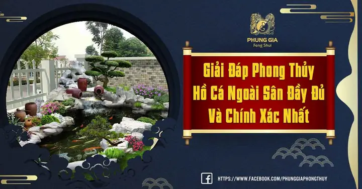 Hé Lộ Sự Thật Về Phong Thủy Hồ Cá Ngoài Sân Bạn Nên Biết